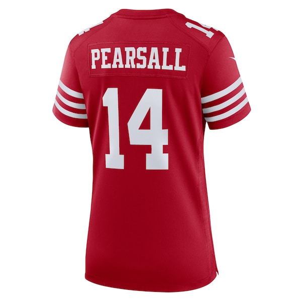 Ricky Pearsall San Francisco 49ers Nike Women's Team Game Jersey -  Scarlet