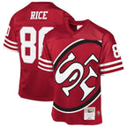 Jerry Rice San Francisco 49ers  Youth 1990 Throwback Fashion Jersey - Scarlet