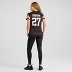 D'Onta Foreman Cleveland Browns Nike Women's  Game Jersey -  Brown