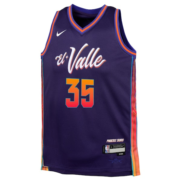 Kevin Durant Phoenix Suns Nike Youth  Swingman Replica Jersey - City Edition - Purple