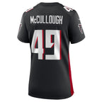 Liam McCullough Atlanta Falcons Nike Women's Team Game Jersey -  Black