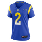 Quintez Cephus Los Angeles Rams Nike Women's Team Game Jersey -  Royal