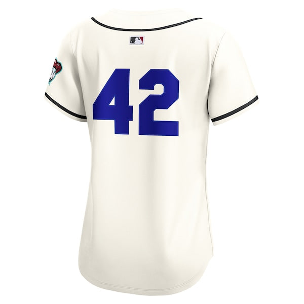 Arizona Diamondbacks Nike Home 2025 Jackie Robinson Day Limited Jersey – Cream