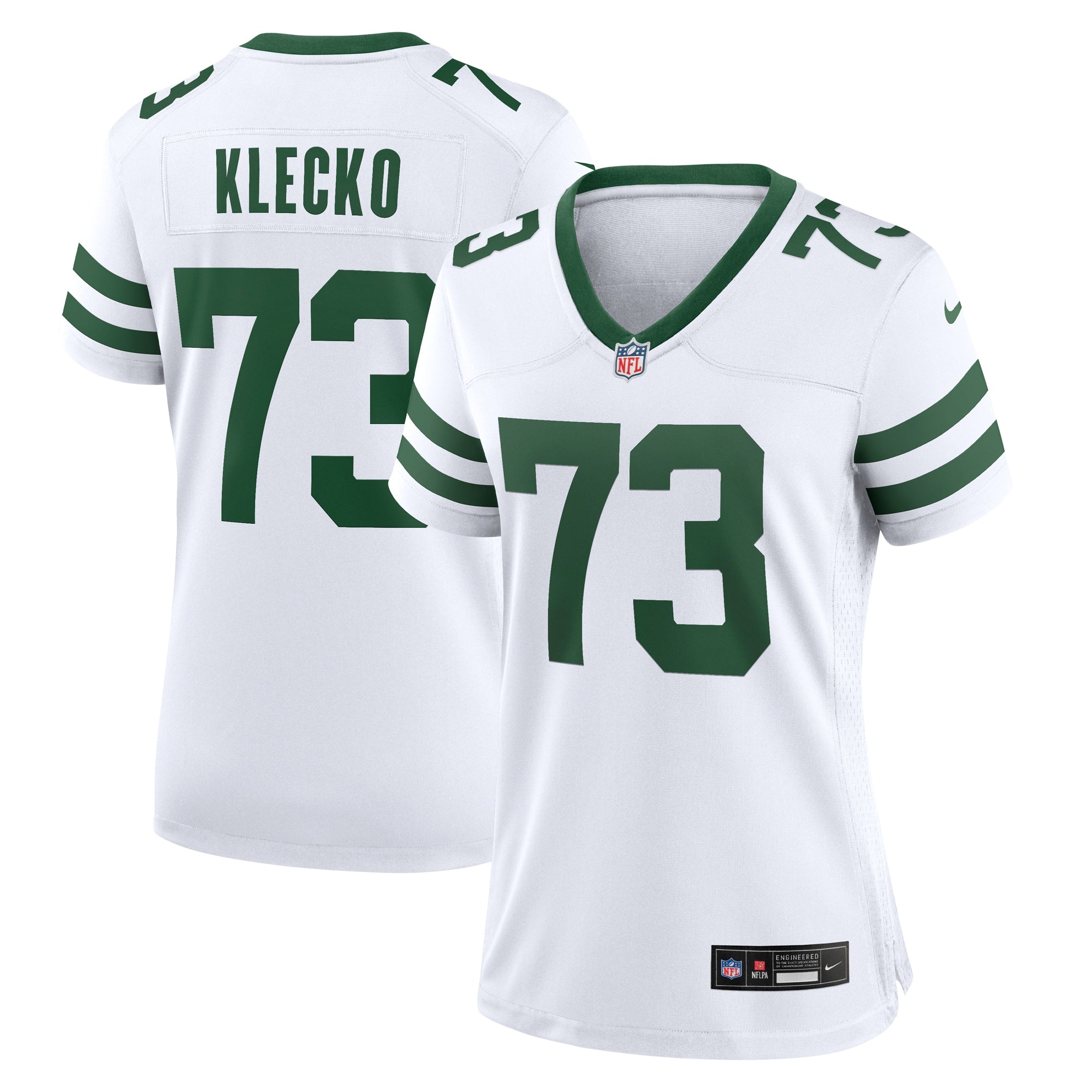 Joe Klecko New York Jets Nike Women's Game Retired Player Jersey - Gotham Green/White