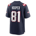 Austin Hooper New England Patriots Nike  Game Jersey -  Navy