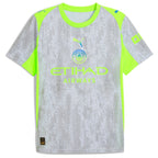 Manchester City Puma 2025/26 Third Replica Jersey - Gray/Neon Green/Light Blue/Black/Green