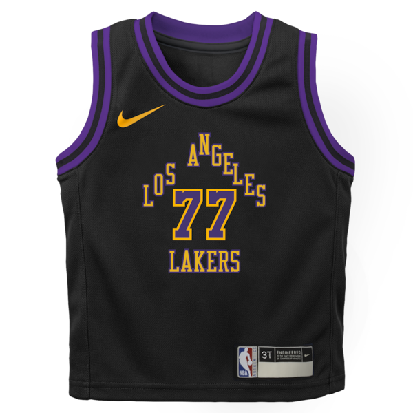 Luka Dončić Los Angeles Lakers Nike Preschool 2025/26 City Edition Swingman Jersey - Black