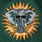 Rickey Henderson Oakland Athletics 1998 Cooperstown Mesh Batting Practice Jersey - Green