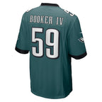 Thomas Booker IV Philadelphia Eagles Nike  Game Jersey - Midnight Green