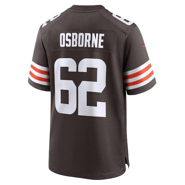 Justin Osborne Cleveland Browns Nike Team Game Jersey -  Brown