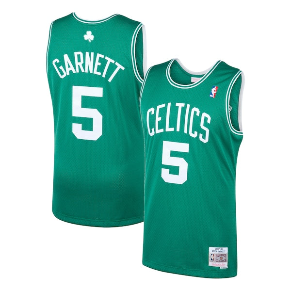Kevin Garnett Boston Celtics  2001/02 Hardwood Classics Swingman Jersey - Kelly Green