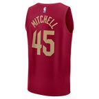 Donovan Mitchell Cleveland Cavaliers  Fast Break Replica Player Jersey - Icon Edition - Wine