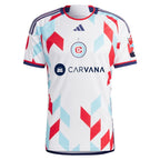 Brian Gutiérrez Chicago Fire adidas 2024 A Kit For All Authentic Player Jersey – White