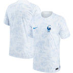 Custom National Team Nike 2022/23 Away Authentic Blank Jersey - White