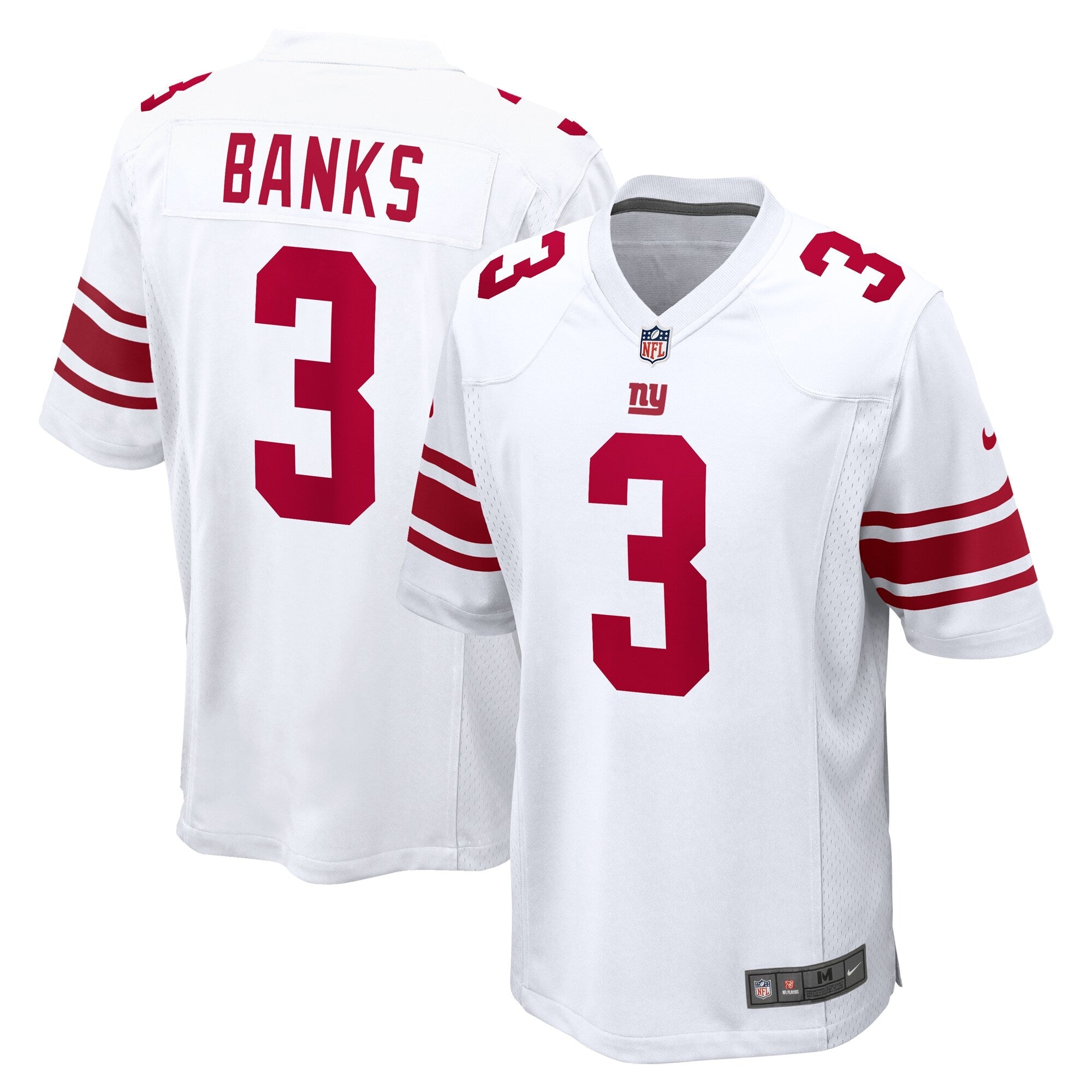 Deonte Banks New York Giants Nike  Game Jersey -  Royal/White