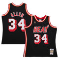 Ray Allen Miami Heat  2013/14 Hardwood Classics Swingman Jersey - Black
