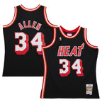 Ray Allen Miami Heat  2013/14 Hardwood Classics Swingman Jersey - Black