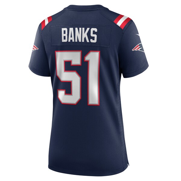 Keshawn Banks New England Patriots Nike Women's  Game Jersey -  Navy