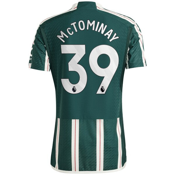 Scott McTominay Manchester United adidas 2023/24 Away Authentic Player Jersey - Green/Red