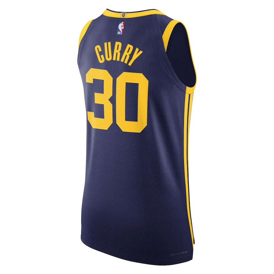 Stephen Curry Golden State Warriors Jordan Brand Authentic Player Jersey - Statement Edition - Royal