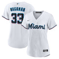 Eric Wagaman Miami Marlins Nike Women's Home Replica Jersey - White