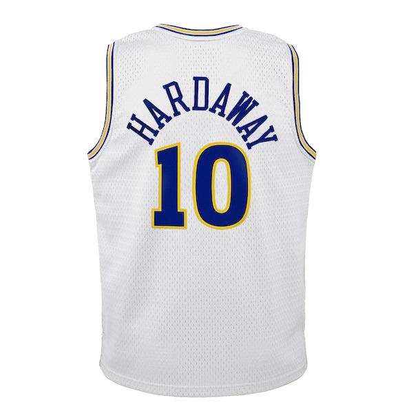Tim Hardaway Golden State Warriors  Youth 1990-91 Hardwood Classics Swingman Throwback Home Jersey - White