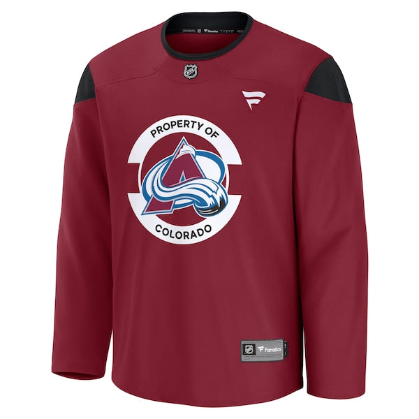Colorado Avalanche  Team Practice Jersey - Burgundy