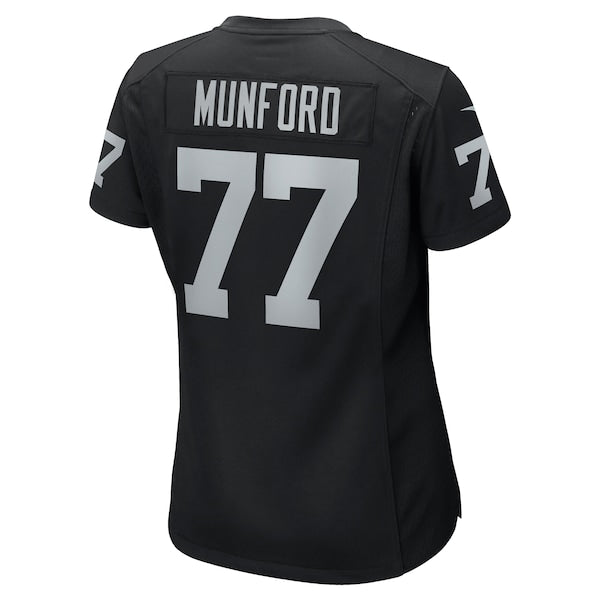 Thayer Munford Jr. Las Vegas Raiders Nike Women's Team Game Jersey -  Black