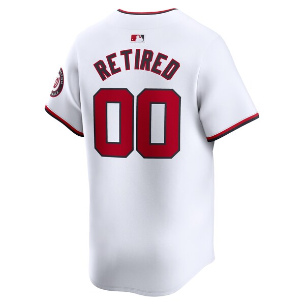 Washington Nationals Nike Home Limited Pick-A-Player Retired Roster Jersey - White