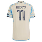 Alejandro Bedoya Philadelphia Union adidas 2024 For Philly Authentic Jersey - Tan