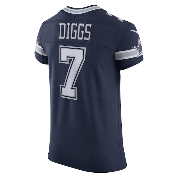 Trevon Diggs Dallas Cowboys Nike Vapor Elite Jersey - Navy/White