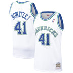 Dirk Nowitzki Dallas Mavericks 1998/99 Hardwood Classics Swingman Jersey - White