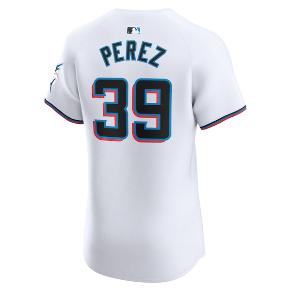 Eury Perez Miami Marlins Nike Home Elite Player Jersey - White