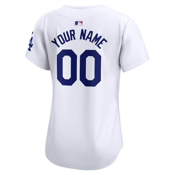 Los Angeles Dodgers Nike Women's Home Limited Custom Jersey - White