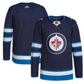Winnipeg Jets adidas Home Authentic Jersey - Navy