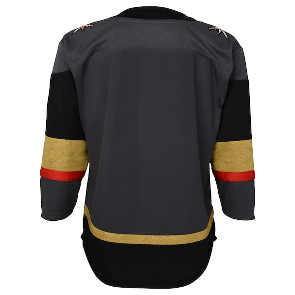 Vegas Golden Knights Youth Alternate Premier Blank Jersey - Gray