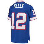 Jim Kelly Buffalo Bills Youth 1990 Legacy Retired Player Jersey - Royal