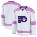 Philadelphia Flyers  2024 Hockey Fights Cancer Practice Jersey - White