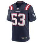 Christian Elliss New England Patriots Nike  Game Jersey -  Navy