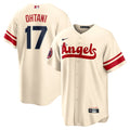 Shohei Ohtani Los Angeles Angels Nike 2022 City Connect Replica Player Jersey - Cream