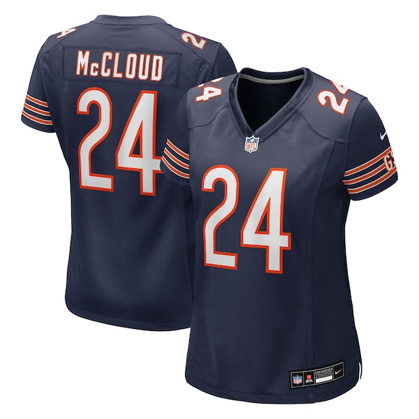 Nick McCloud Chicago Bears Nike Women's Team Game Jersey -  Navy