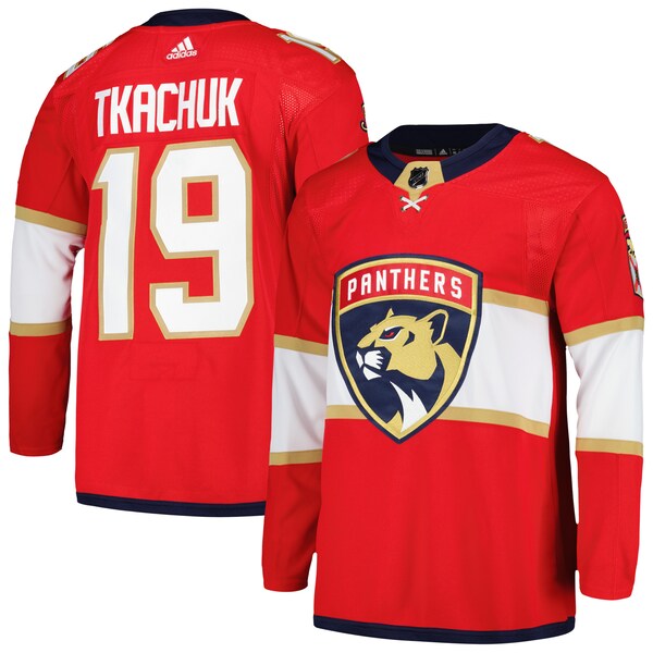Matthew Tkachuk Florida Panthers adidas Home Primegreen Authentic Player Jersey - Red