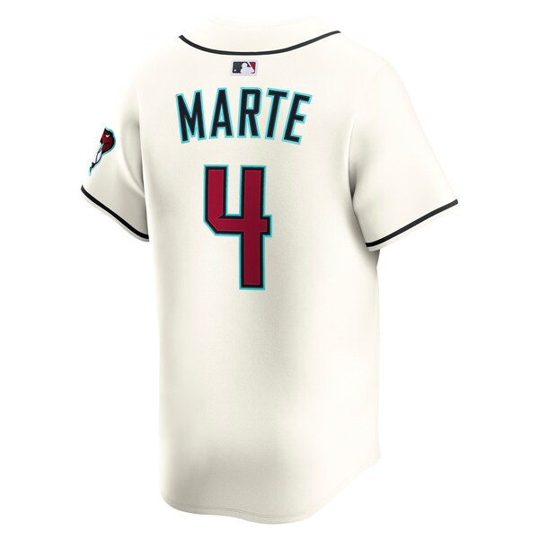 Ketel Marte Arizona Diamondbacks Nike Alternate Limited Player Jersey - Cream