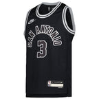Keldon Johnson San Antonio Spurs Nike Youth 2022/23 Swingman Jersey - Classic Edition - Black