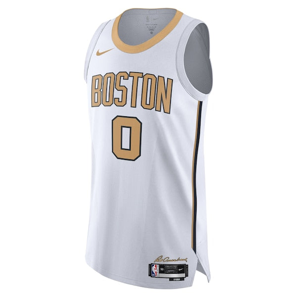 Jayson Tatum Boston Celtics Nike Unisex 2025/26 Authentic Jersey - City Edition - White