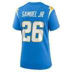 Asante Samuel Jr. Los Angeles Chargers Nike Women's Game Player Jersey - Powder Blue
