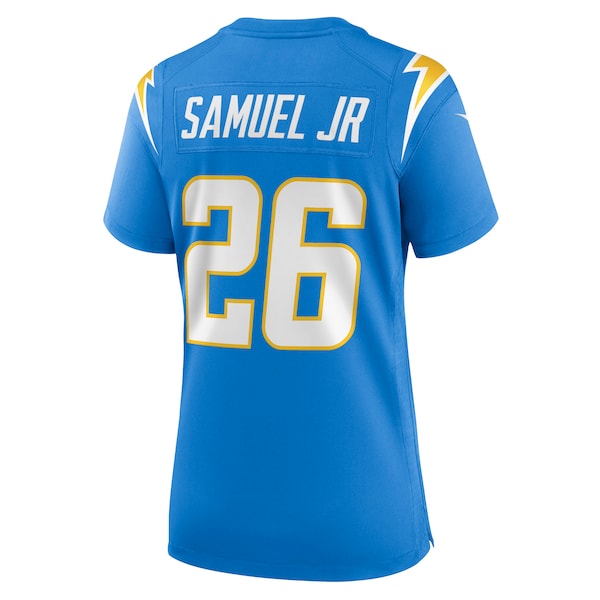 Asante Samuel Jr. Los Angeles Chargers Nike Women's Game Player Jersey - Powder Blue
