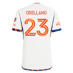 Luca Orellano FC Cincinnati adidas 2024 The Canvas Kit Authentic Player Jersey - White