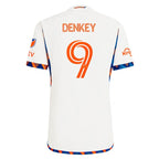 Kévin Denkey FC Cincinnati adidas 2024 The Canvas Kit Authentic Player Jersey - White