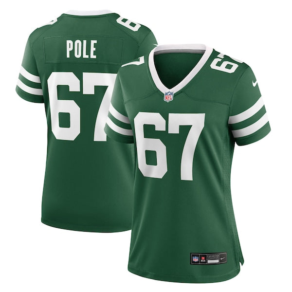 Esa Pole New York Jets Nike Women's Team Game Jersey - Legacy Green